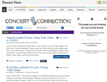 Tablet Screenshot of concertconnection.blogs.deseretnews.com