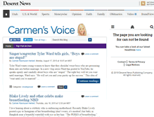Tablet Screenshot of carmensvoice.blogs.deseretnews.com