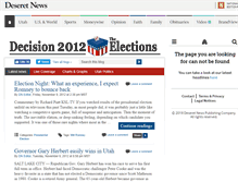 Tablet Screenshot of decision2012.blogs.deseretnews.com